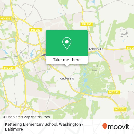 Mapa de Kettering Elementary School