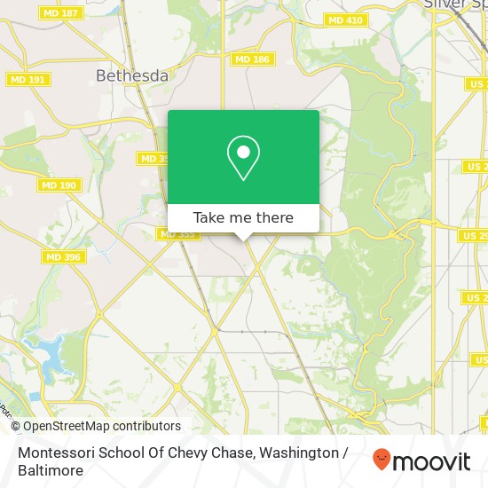 Montessori School Of Chevy Chase map