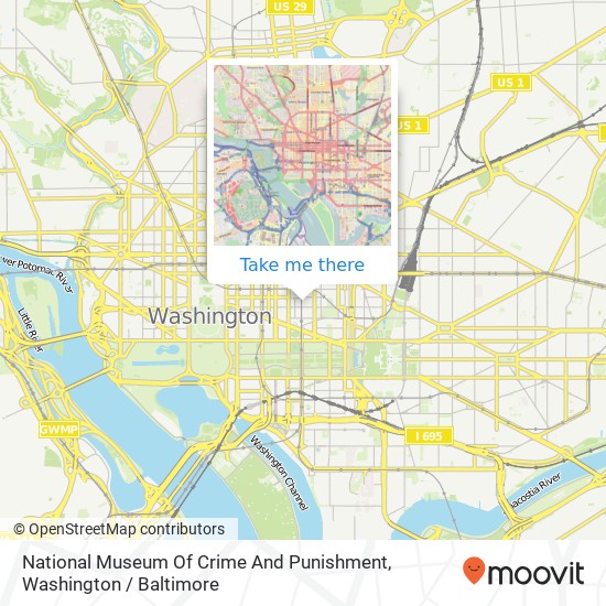 National Museum Of Crime And Punishment map