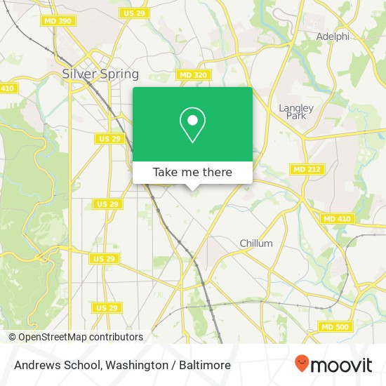 Andrews School map