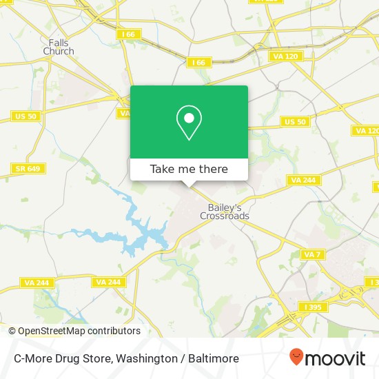 C-More Drug Store map