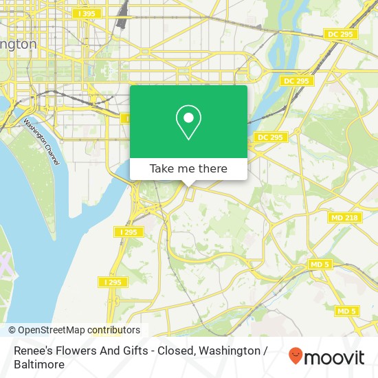 Mapa de Renee's Flowers And Gifts - Closed