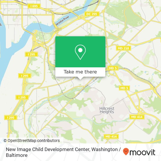 New Image Child Development Center map