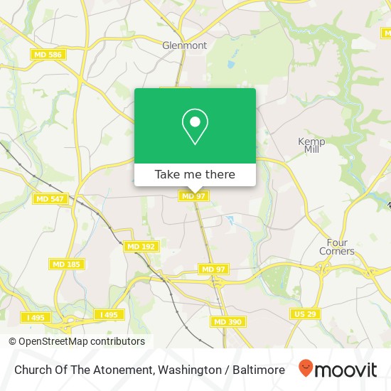 Mapa de Church Of The Atonement
