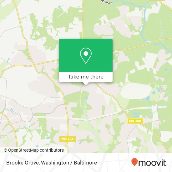 Brooke Grove map