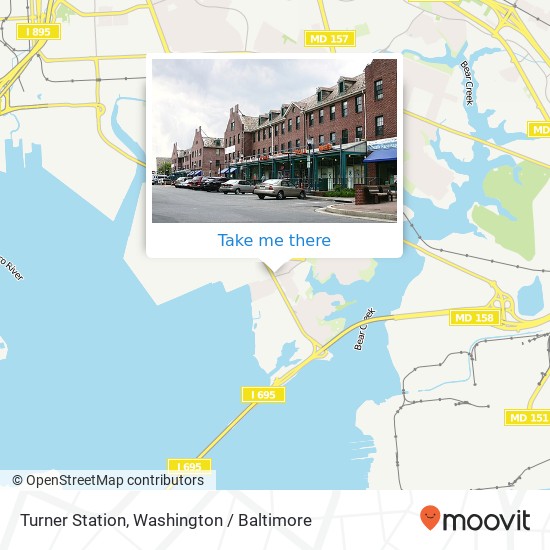Mapa de Turner Station