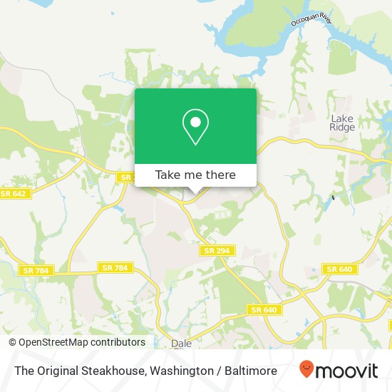 Mapa de The Original Steakhouse