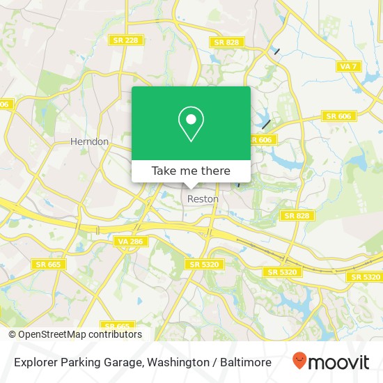 Mapa de Explorer Parking Garage
