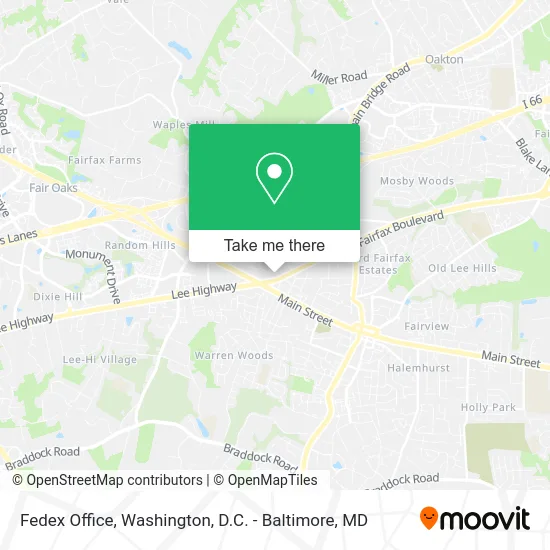 Fedex Office map