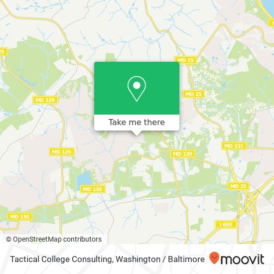 Tactical College Consulting map