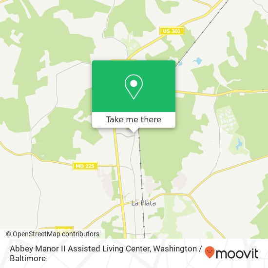 Mapa de Abbey Manor II Assisted Living Center