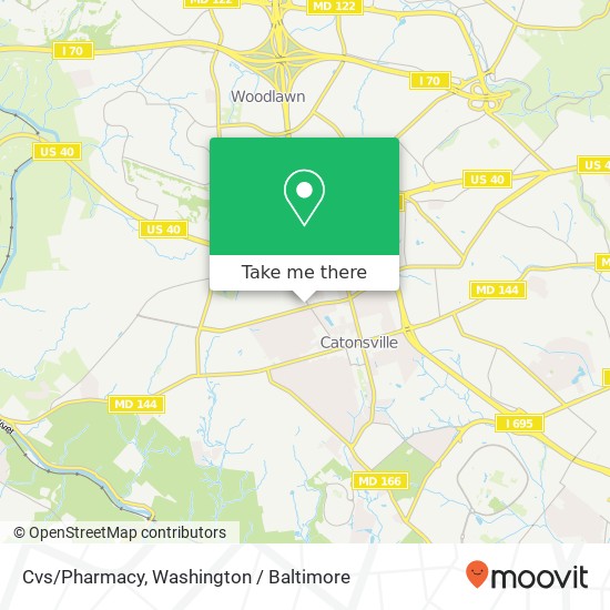 Mapa de Cvs/Pharmacy