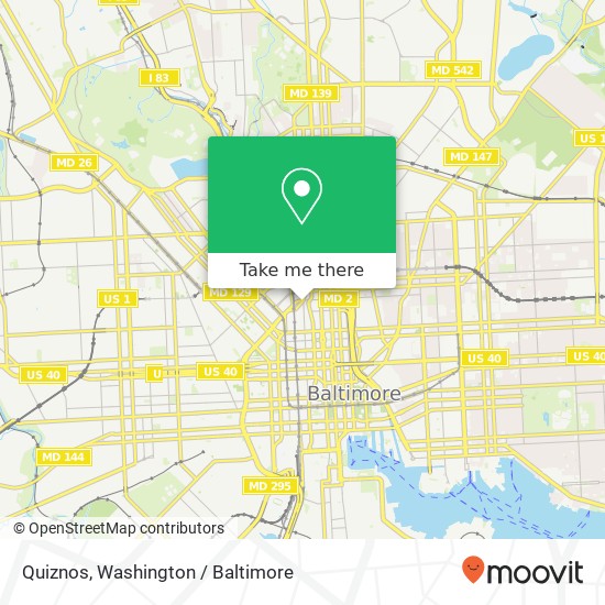 Quiznos map