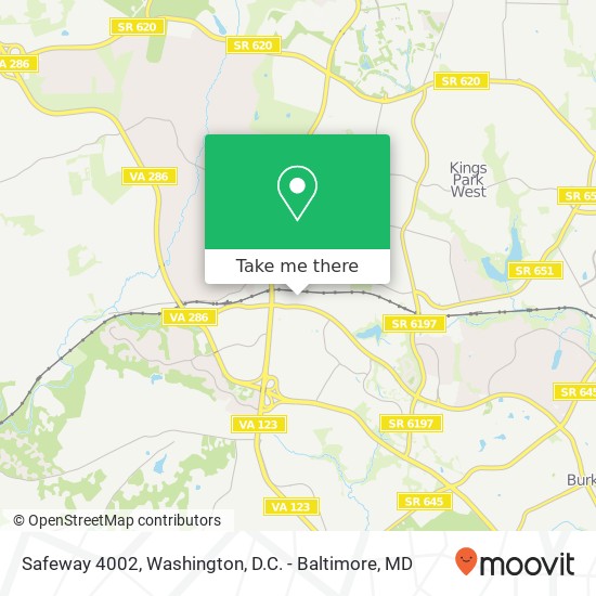 Mapa de Safeway 4002