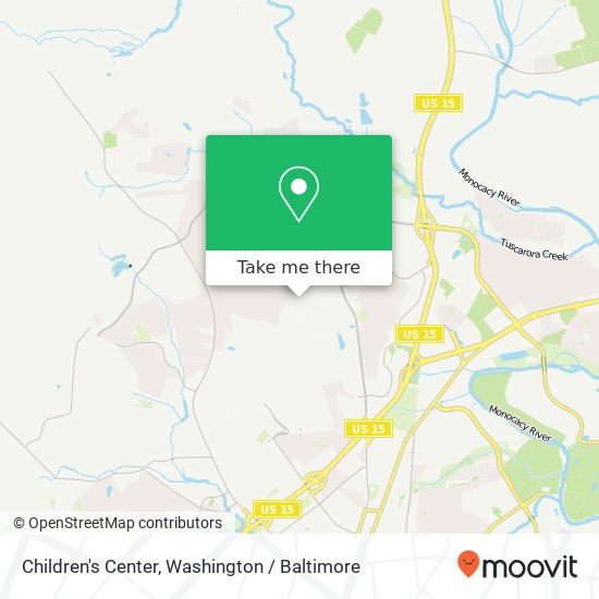 Children's Center map