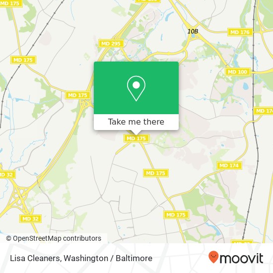 Lisa Cleaners map