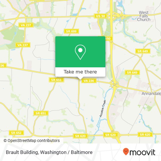 Brault Building map