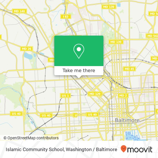 Islamic Community School map