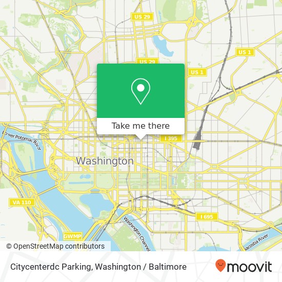 Citycenterdc Parking map