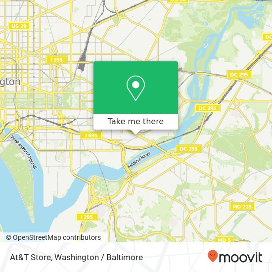 At&T Store map