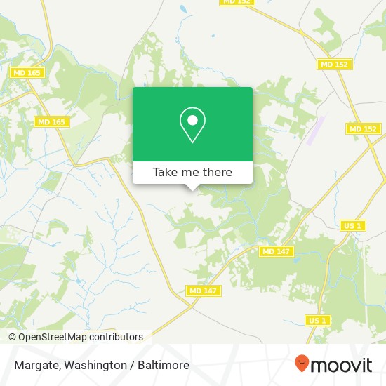 Mapa de Margate