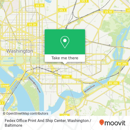 Fedex Office Print And Ship Center map