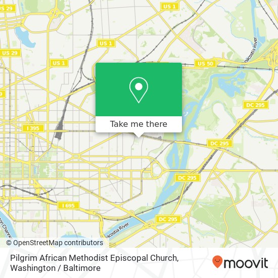 Mapa de Pilgrim African Methodist Episcopal Church