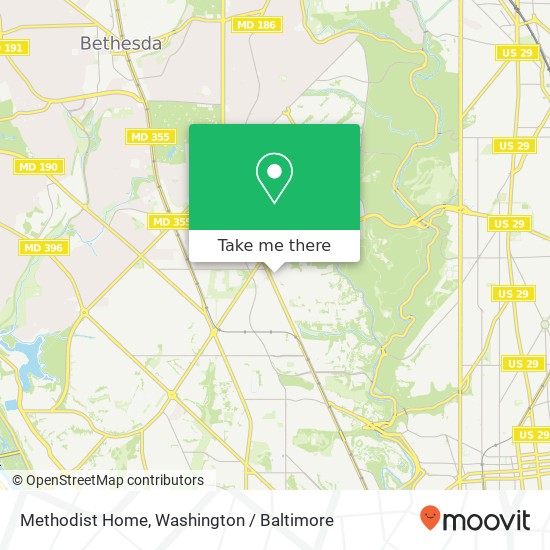 Methodist Home map