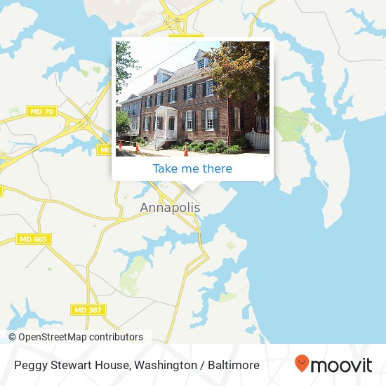 Mapa de Peggy Stewart House