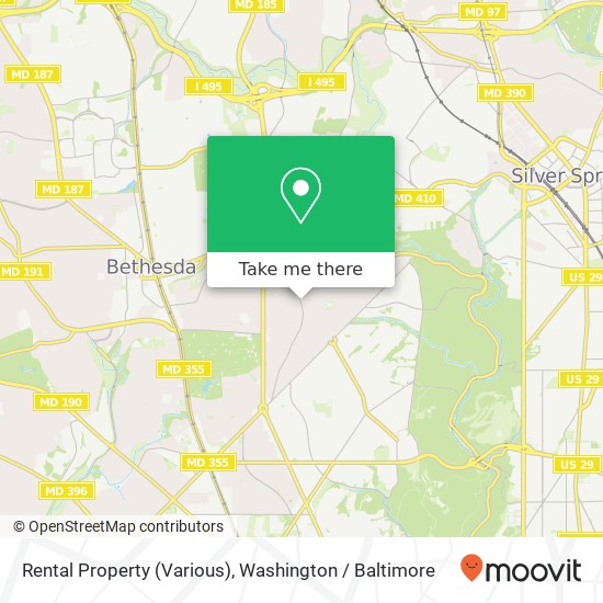 Rental Property (Various) map