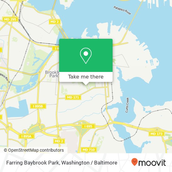 Mapa de Farring Baybrook Park