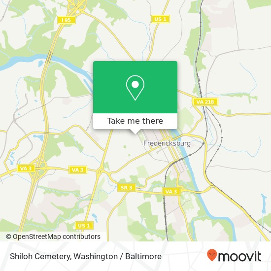 Mapa de Shiloh Cemetery