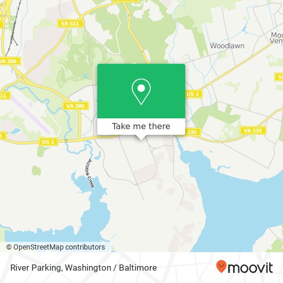 Mapa de River Parking