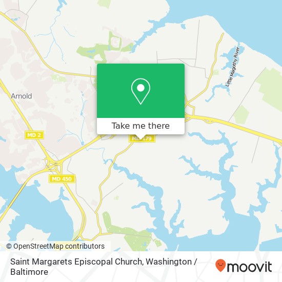 Saint Margarets Episcopal Church map
