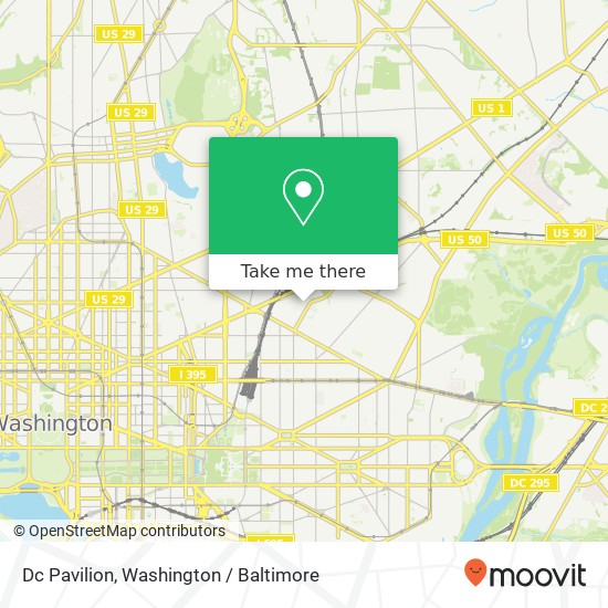 Dc Pavilion map