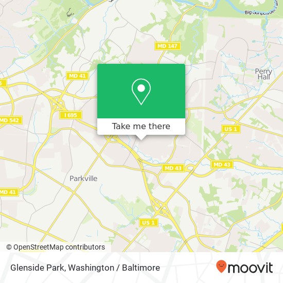 Mapa de Glenside Park