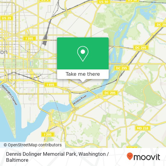 Dennis Dolinger Memorial Park map