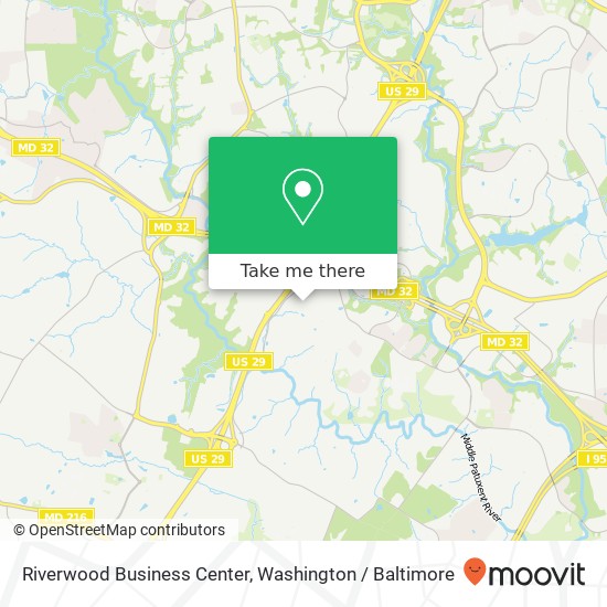 Riverwood Business Center map