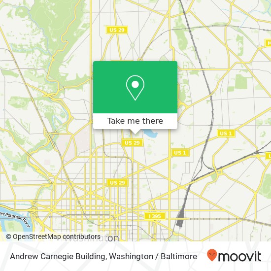 Mapa de Andrew Carnegie Building