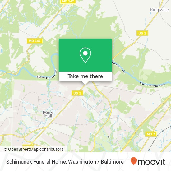 Schimunek Funeral Home map