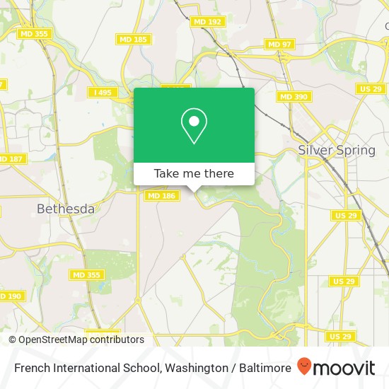 Mapa de French International School