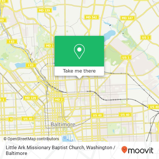 Little Ark Missionary Baptist Church map