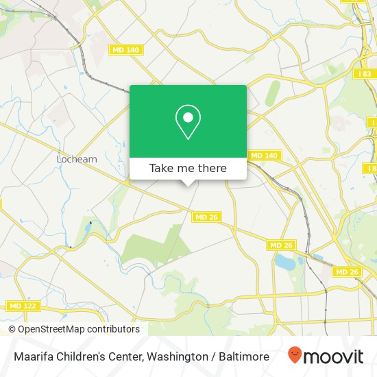 Maarifa Children's Center map