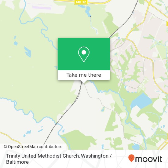 Trinity United Methodist Church map