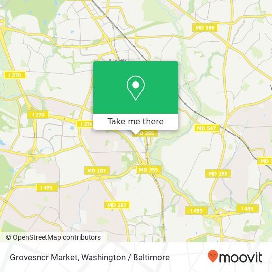 Grovesnor Market map