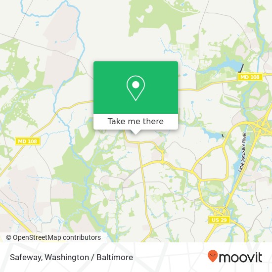 Safeway map