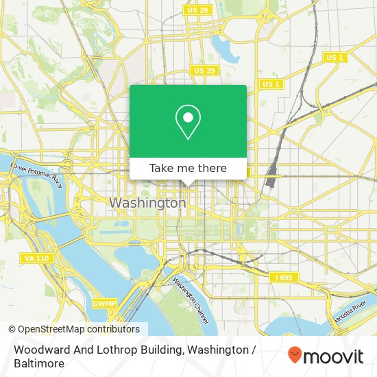 Mapa de Woodward And Lothrop Building
