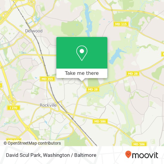 Mapa de David Scul Park