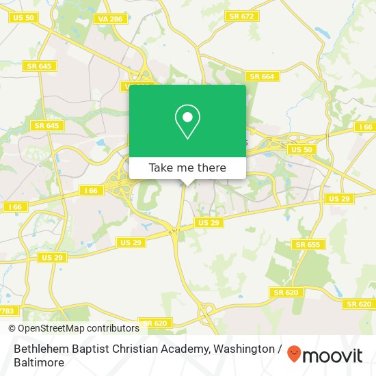 Bethlehem Baptist Christian Academy map