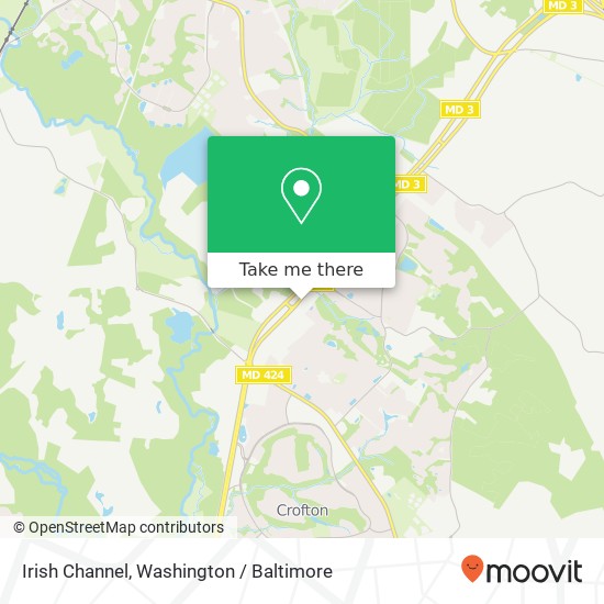 Irish Channel map